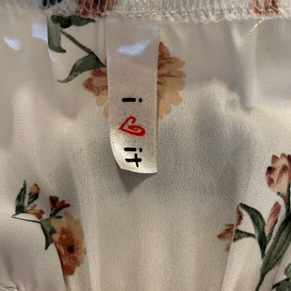 Women's I ❤️ It White Floral Summer Mini Dress Size: S - Picture 9 of 10